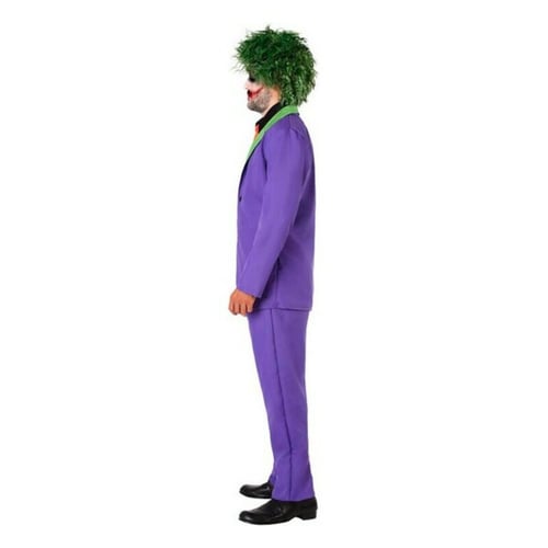 Kostume til voksne Joker Mande klovn, str. M/L_6