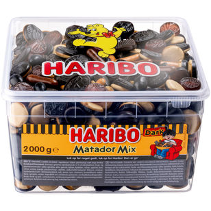 Haribo Matador Mix Mörk 2kg - picture