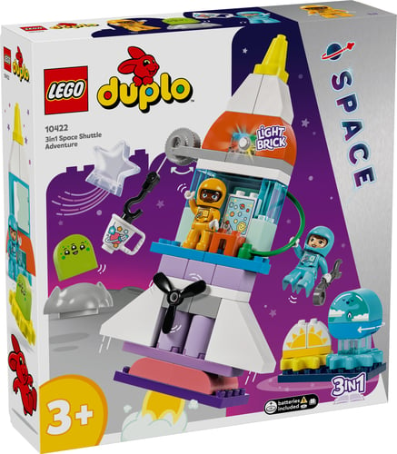 LEGO® 10422 3-i-1-eventyr med rumfærge - picture