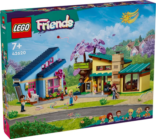 LEGO® 42620 Olly og Paisleys huse - picture