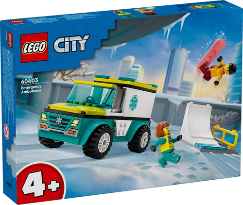 LEGO® 60403 Ambulance og snowboarder - picture