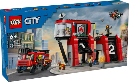 LEGO® 60414 Brandstation med brandbil - picture