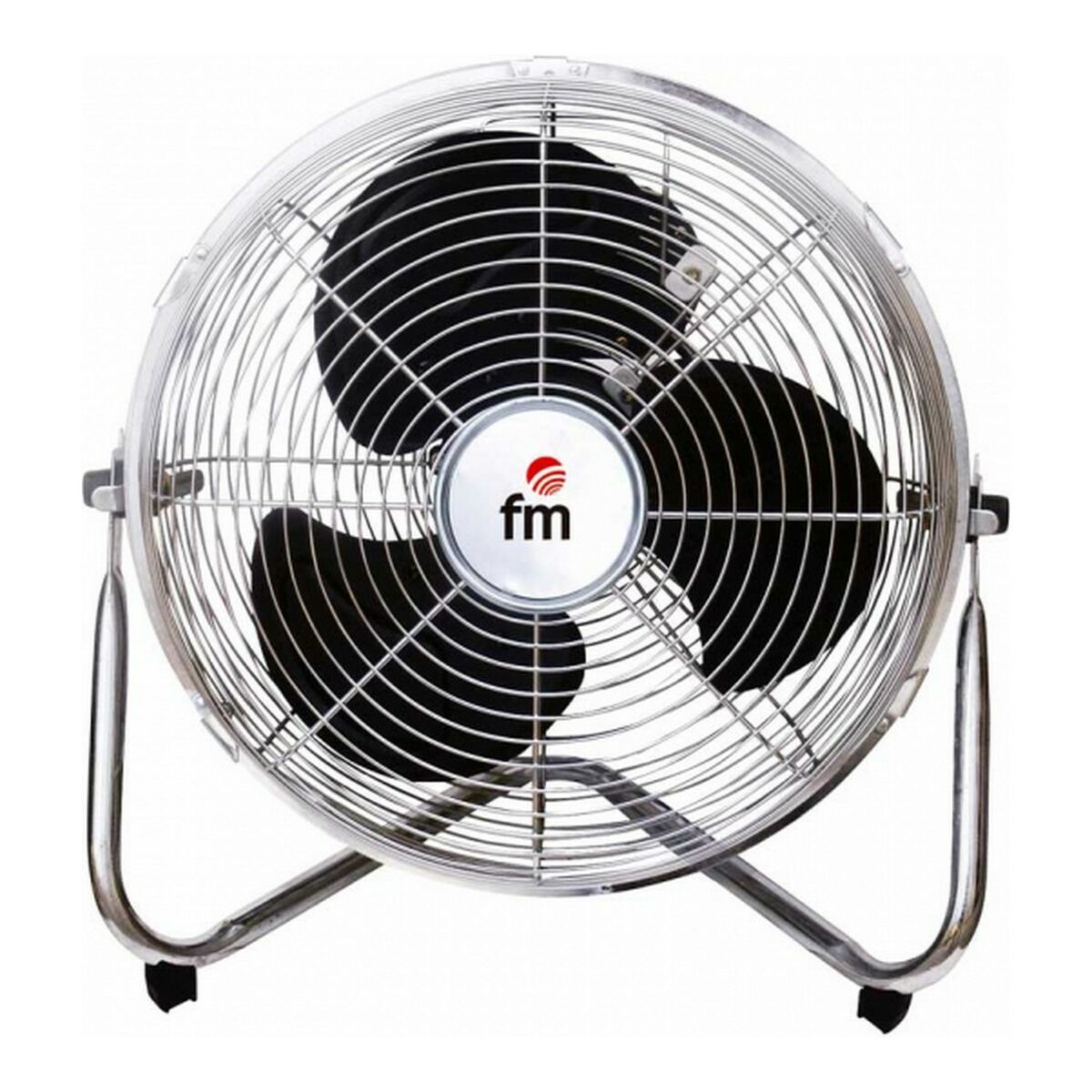 Floor Fan Grupo FM F30 Ø 30 cm 55W Black_1