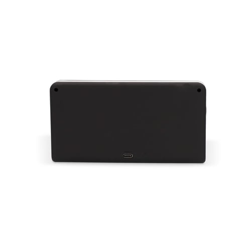 Vækkeur med trådløs oplader KSIX Qi Sort_15