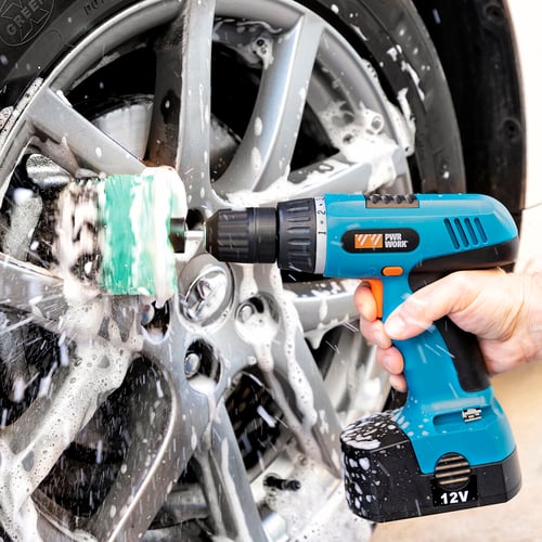 Sett med rensebørster for bor Cyclean InnovaGoods 3 Deler_5