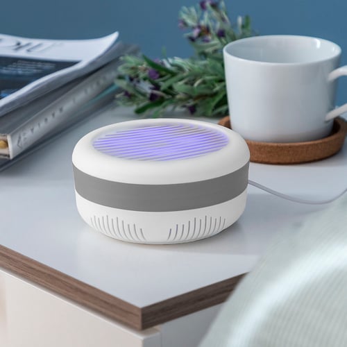 Myggavstøtende lampe som bruker sug inkludert veggbrakett KL Lite InnovaGoods_24