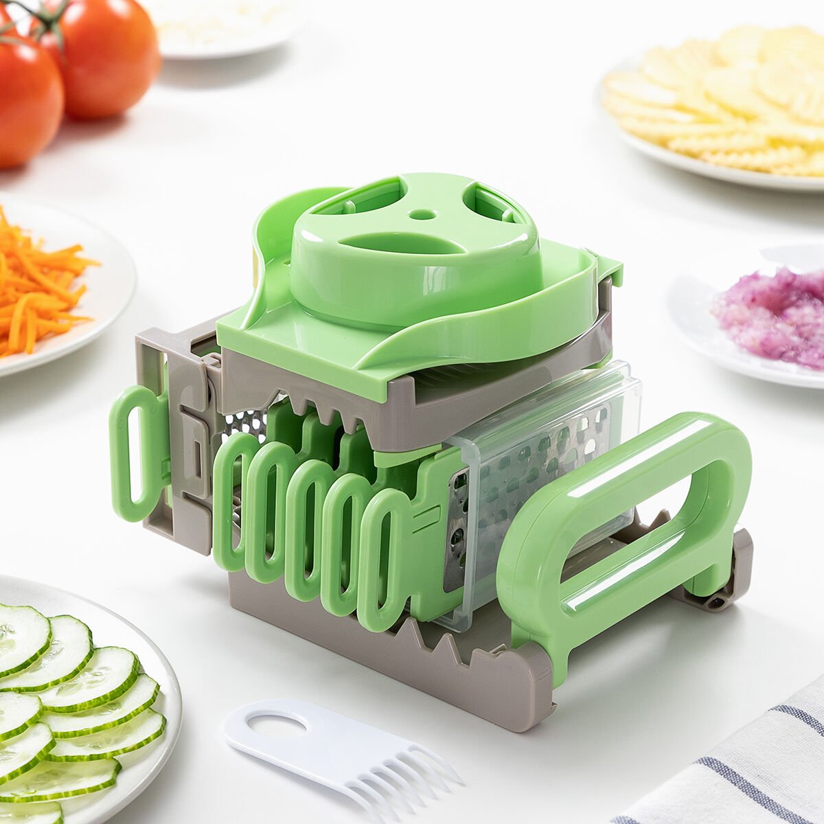 6-in-1 Folding Mandolin Grater Choppie InnovaGoods_4