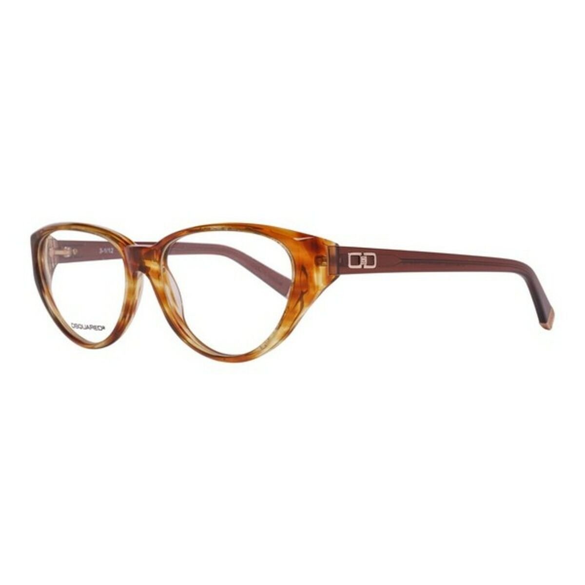 Ladies'Spectacle frame Dsquared2 DQ5060-047 (ø 56 mm) Brown (ø 56 mm)_2