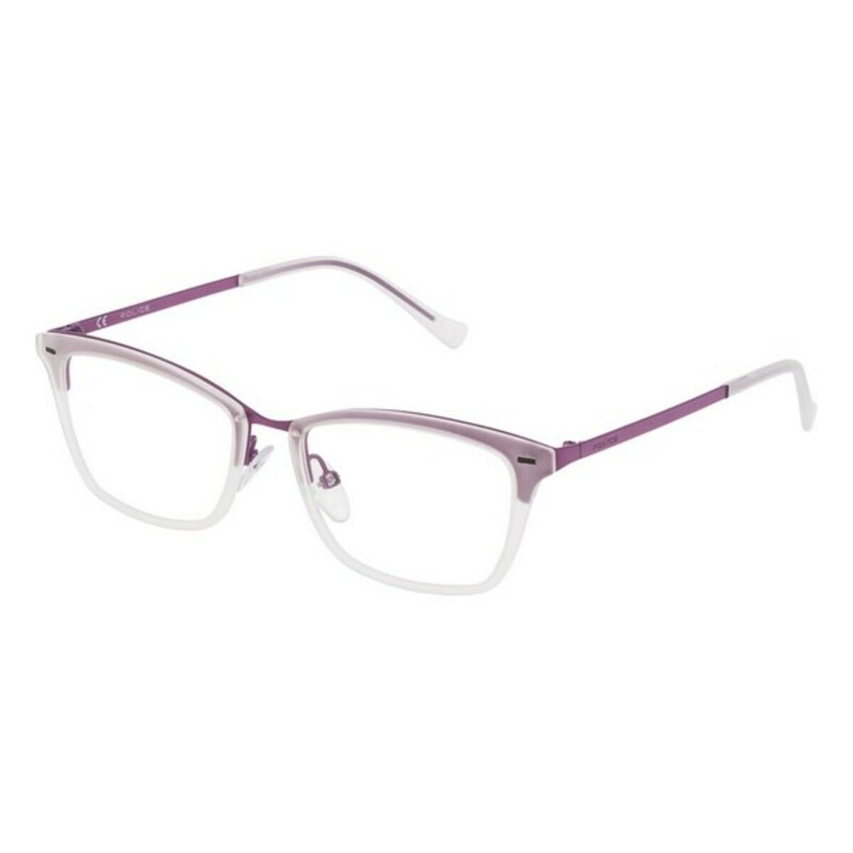 Ladies'Spectacle frame Police VPL2845108NV Lilac (ø 51 mm)_2
