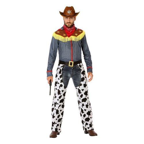 Kostume til voksne 114487 Cowboy mand, str. XS/S_0