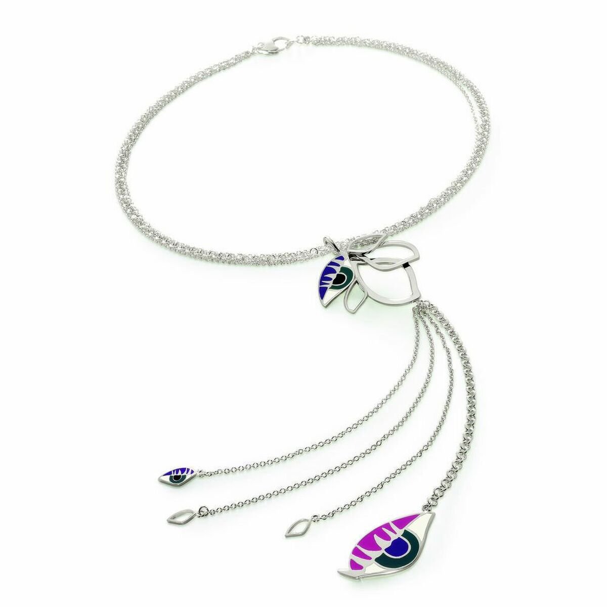 Ladies'Necklace Folli Follie 3N0F017WM (45 cm)_2