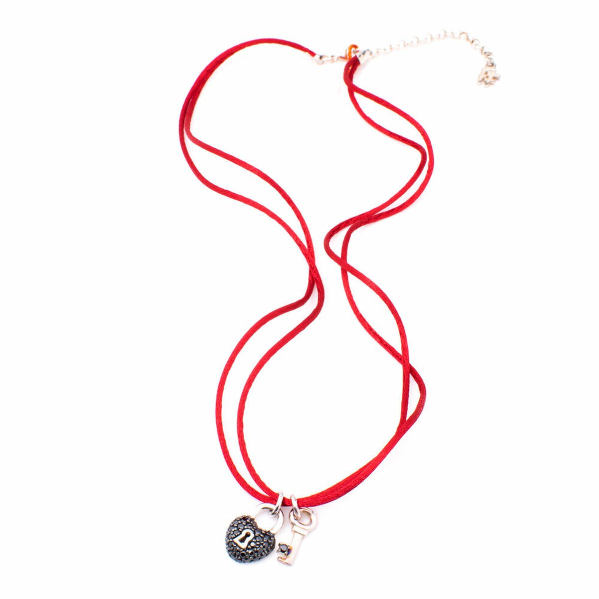 Ladies'Necklace Folli Follie 3N9S007RKP (30 cm)_2