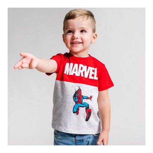 Børne Kortærmet T-shirt Marvel 2 enheder_4