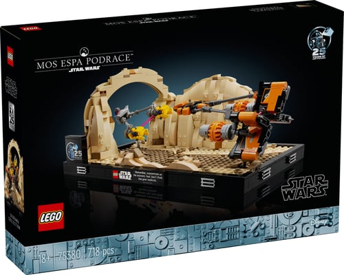LEGO® 75380 Star Wars TM Diorama med Mos Espa pod race_0