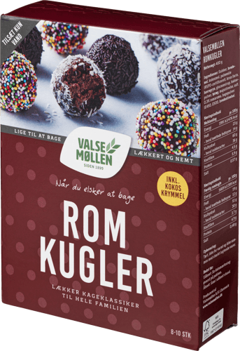 Valsemøllen Romkugler 400 g_0