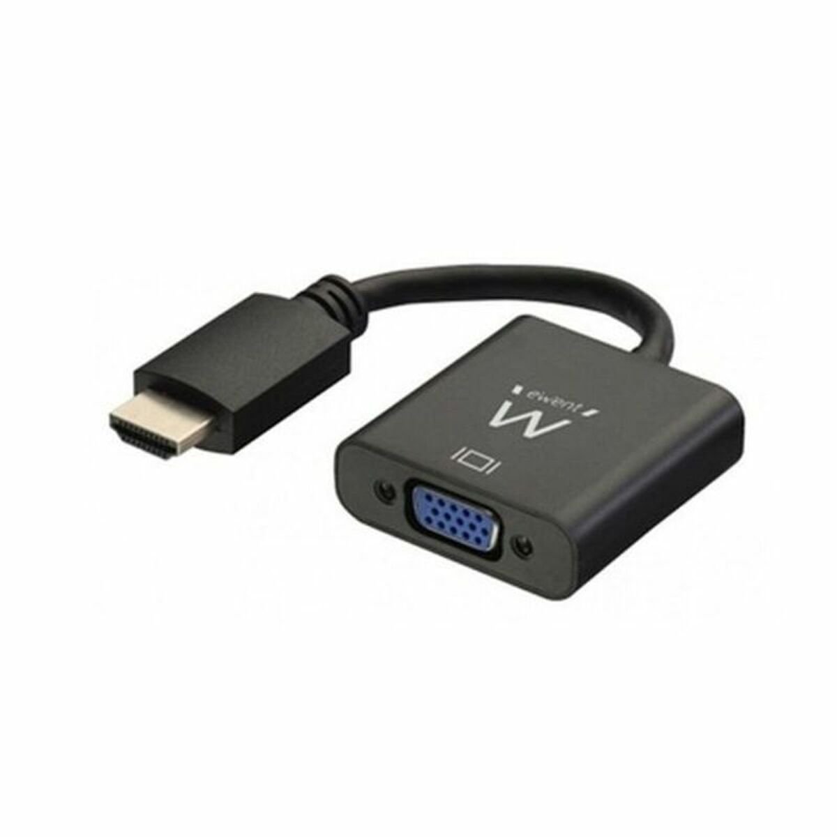 HDMI to VGA with Audio Adapter Ewent AISCCI0306 EW9864 0,23 m Black_1