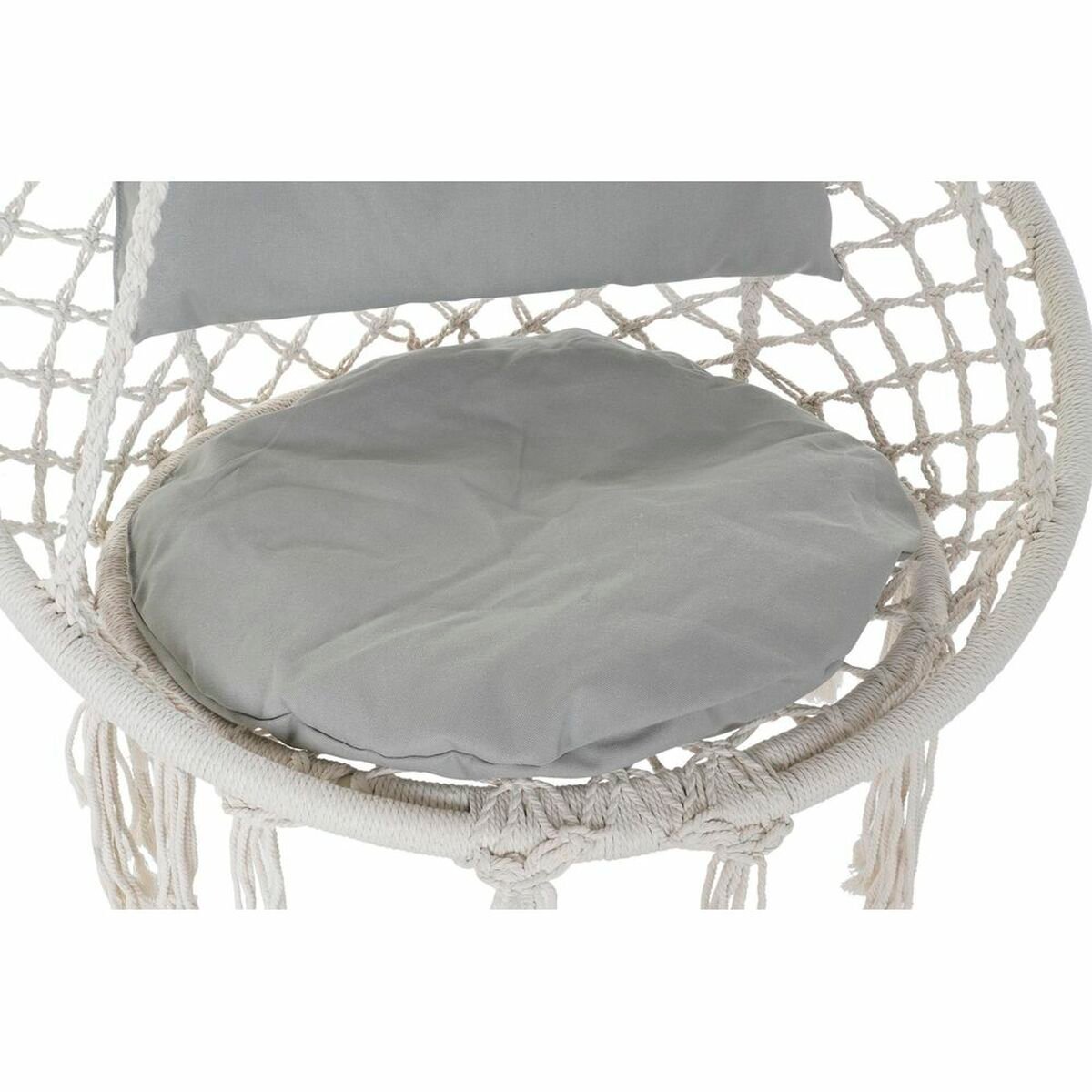 "Hammock DKD Home Decor Beige Polyester Cotton Bamboo (82 x 62 x 123 cm)"_15