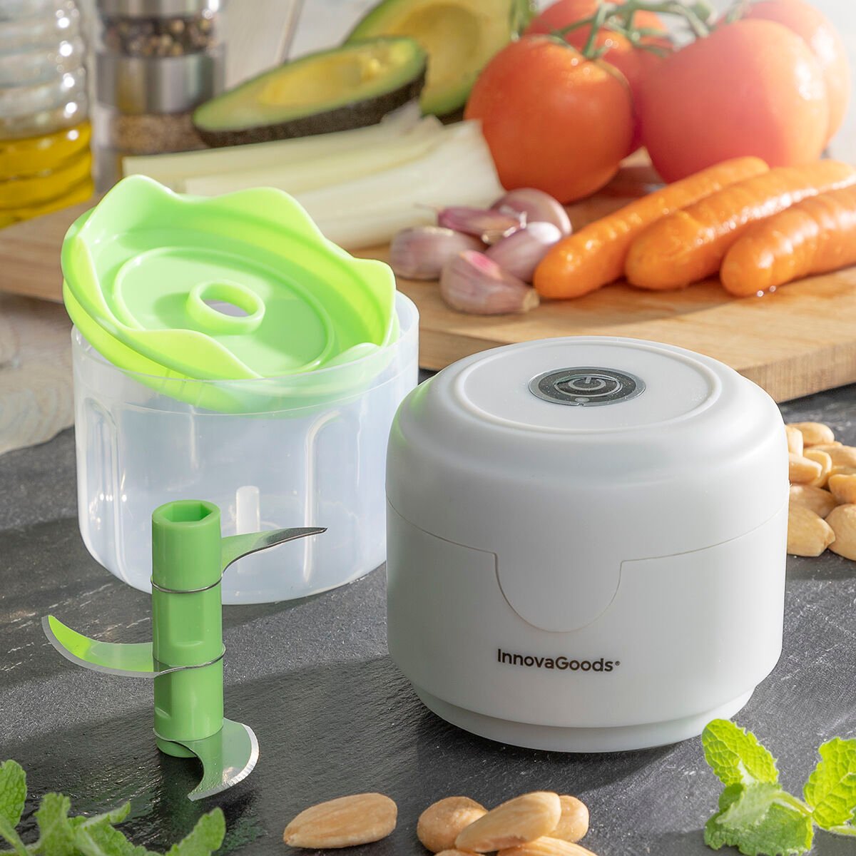 Rechargeable Portable Mini Chopper Echoppie InnovaGoods_8