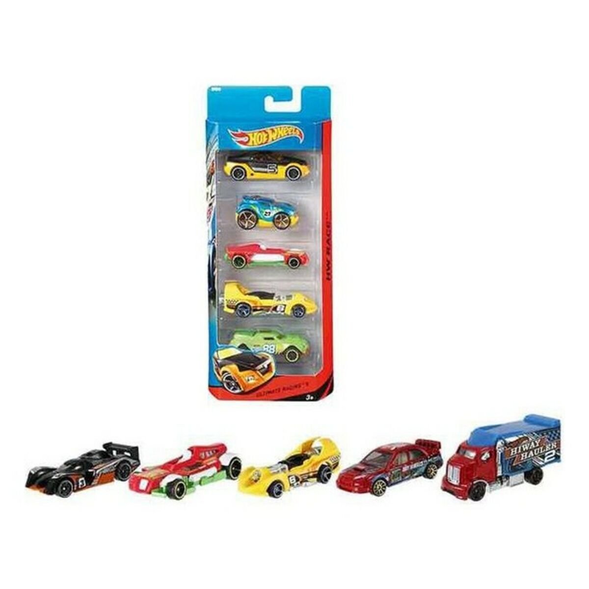 Set of 5 Cars Hot Wheels Selection_0