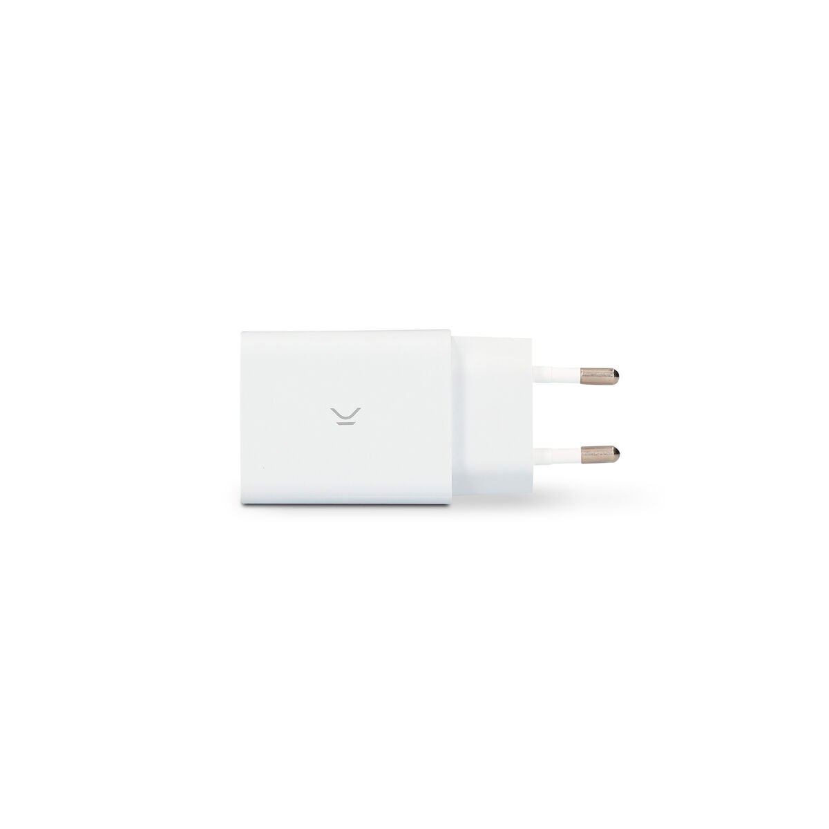 Wall Charger + MFI Certified Lightning Cable KSIX 2.4A USB iPhone White_7
