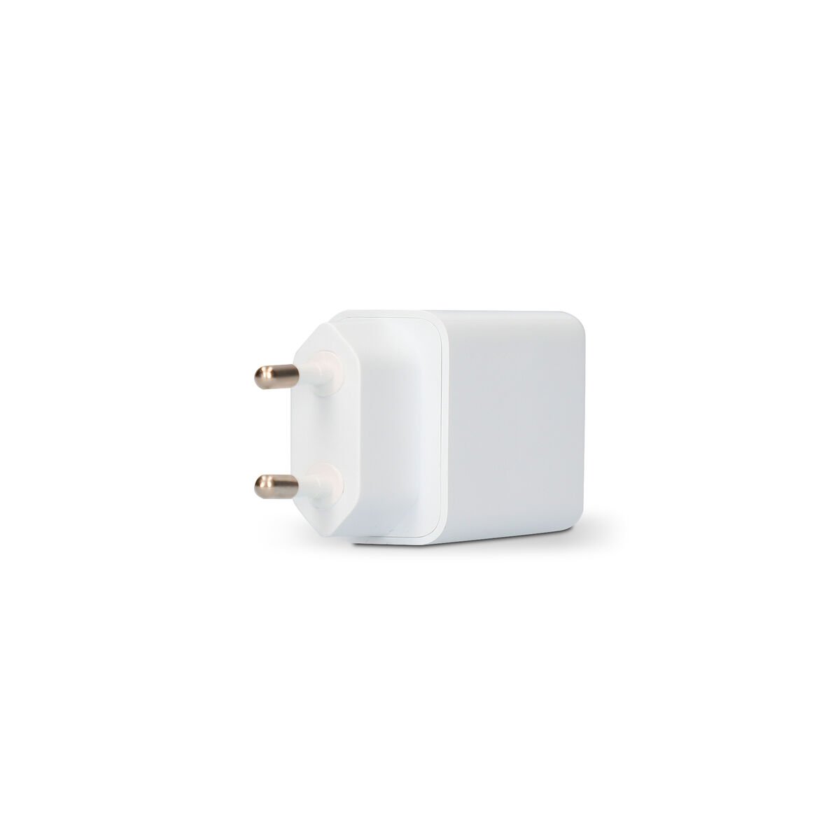 Wall Charger + MFI Certified Lightning Cable KSIX 2.4A USB iPhone White_8