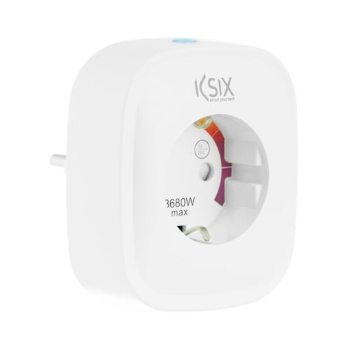 Smart-stik KSIX Smart Energy Slim WIFI 250V Hvid_6