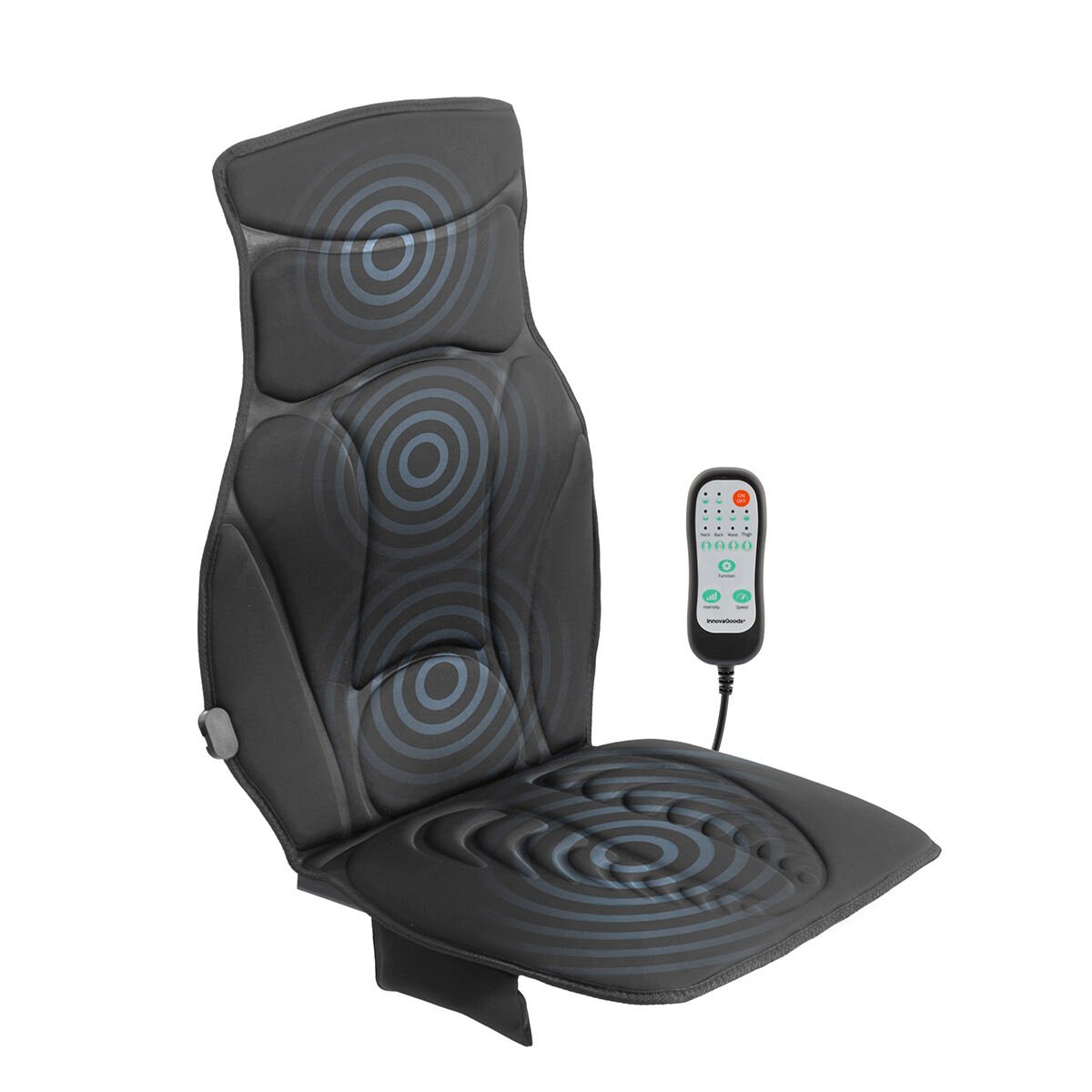 InnovaGoods Shiatsu Massage Seat Mat_30