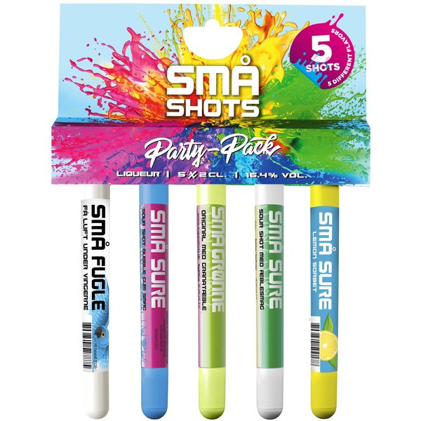 Small Party Mix Tubes 16,4% 5x0,02l_0