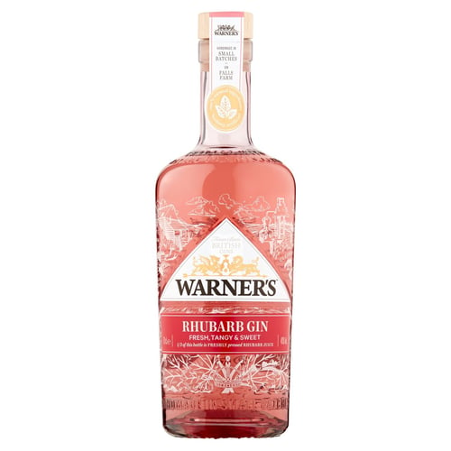 Warner Edwards Rhubarb Gin 40% 0,7l - picture