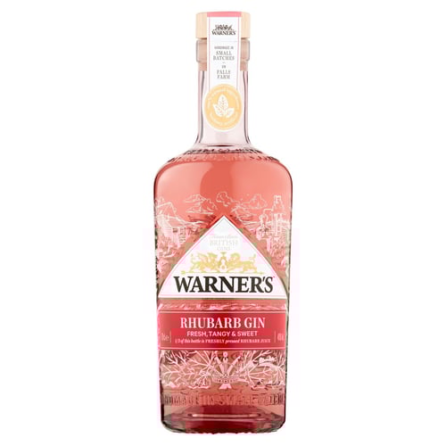 Warner Edwards Rhubarb Gin 40% 0,7l_0