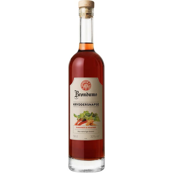 <div>Brøndums Snaps Rhubarb & Ginger 30% 0,5l</div>_0