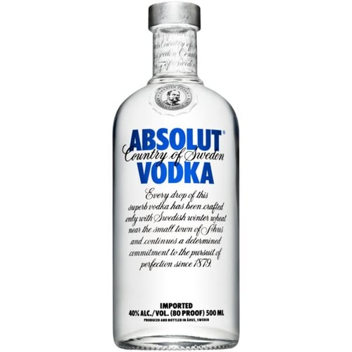 Absolut Vodka 40% 0,5l - picture