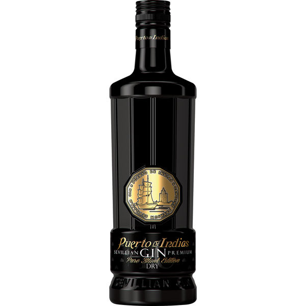 Puerto de Indias Gin Pure Black Edition 40% 0,7l_0