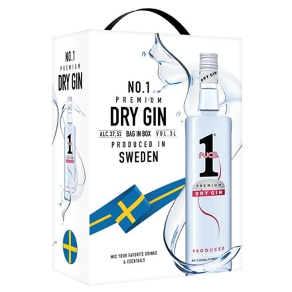 No.1 Premium Dry Gin 37.5% 3l_0