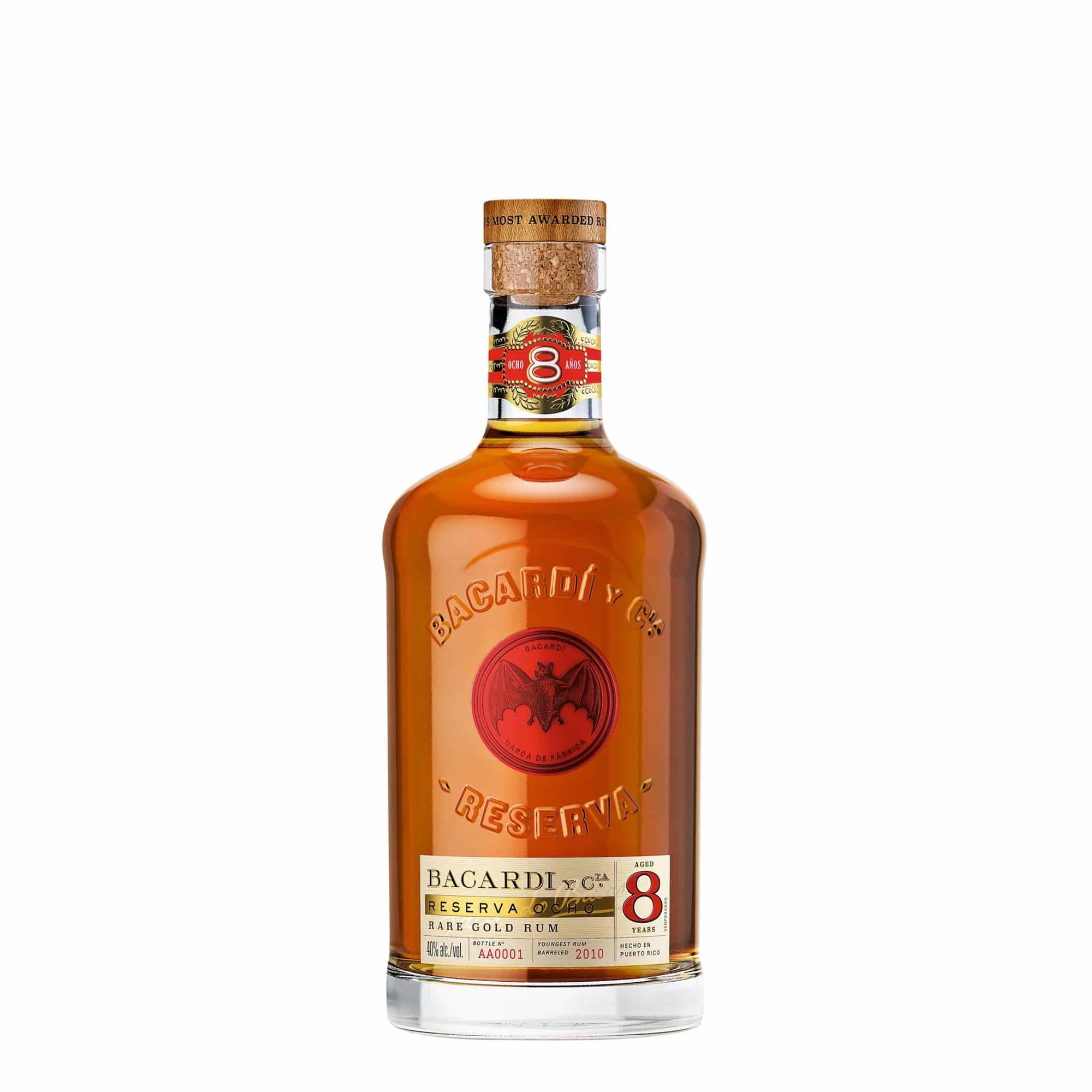 Bacardi Ron 8 Años Reserva Superior 40% 0,7l_0