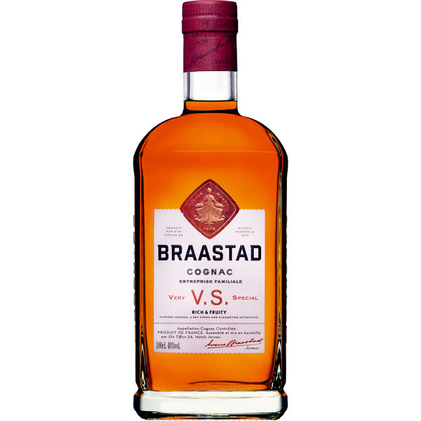 Braastad Cognac VS 40% 1l_0