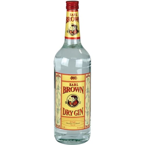 Earl Brown Dry Gin 37,5% 1l - picture
