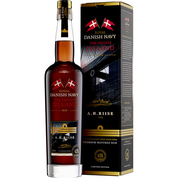 A.H. Riise Rum Danish Navy The Frigate Jutland 45% 0,7l_0