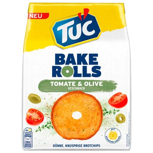 Tuc Bake Rolls Tomato Olive 150g_0