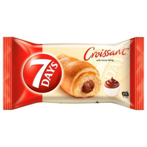 7 Days Croissant m. Kakaocremefüllung 60g_0