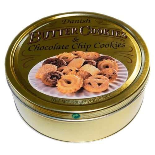 Dansk Butter Cookies & Choco Chip Cookies 500g - picture