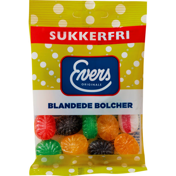 Evers Mixed Sweets Sugar Free 70g_0
