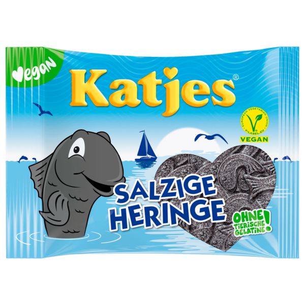 Katjes Salted Herring Vegan 175g_0