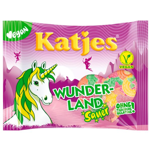 Katjes Wonderland Sour Vegan 175g_0