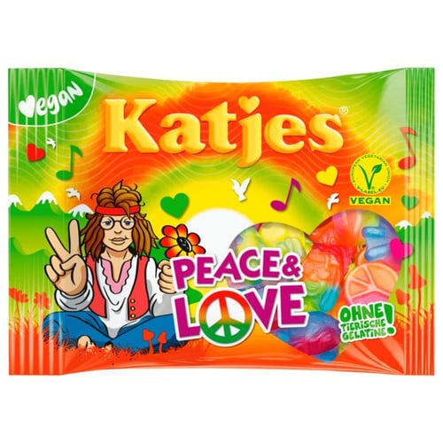 Katjes Peace & Love Vegan 175g - picture