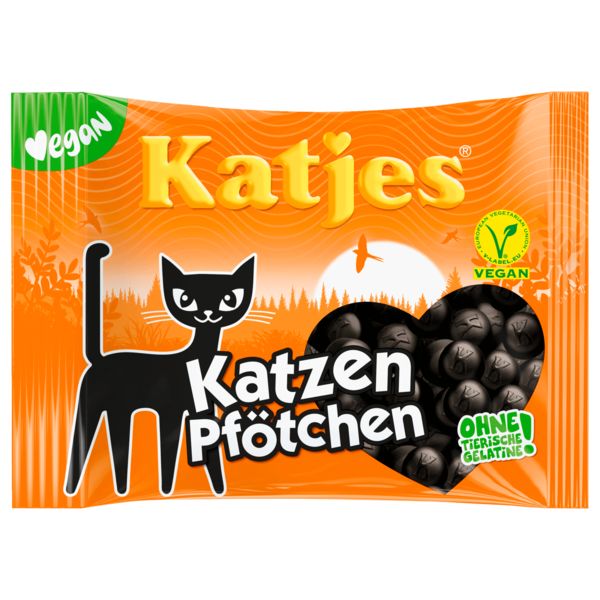 Katjes Cat Paws Vegetarian 175g_0