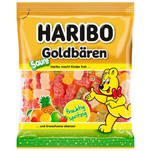 <div>Haribo Guldbjørne Sur 175g</div> - picture