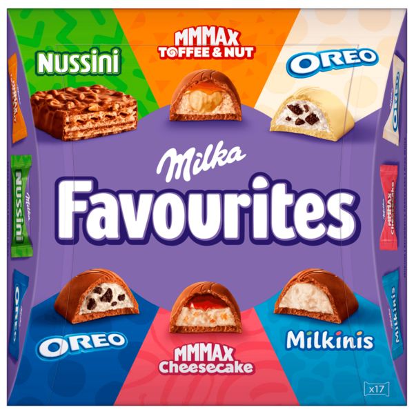 <div>Milka Favourites 141g</div>_0