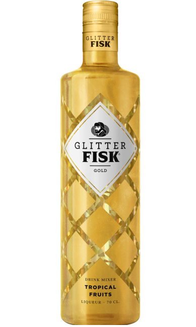 Glitter Fisk Gold 15% 0,7l_0