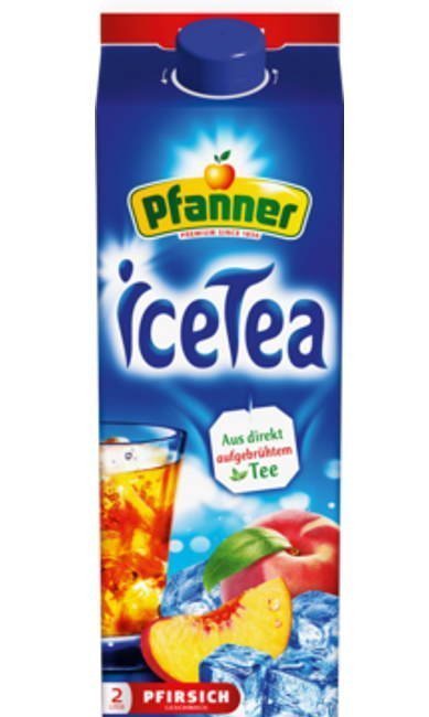 Pfanner Ice Tea Fersken 2L_0